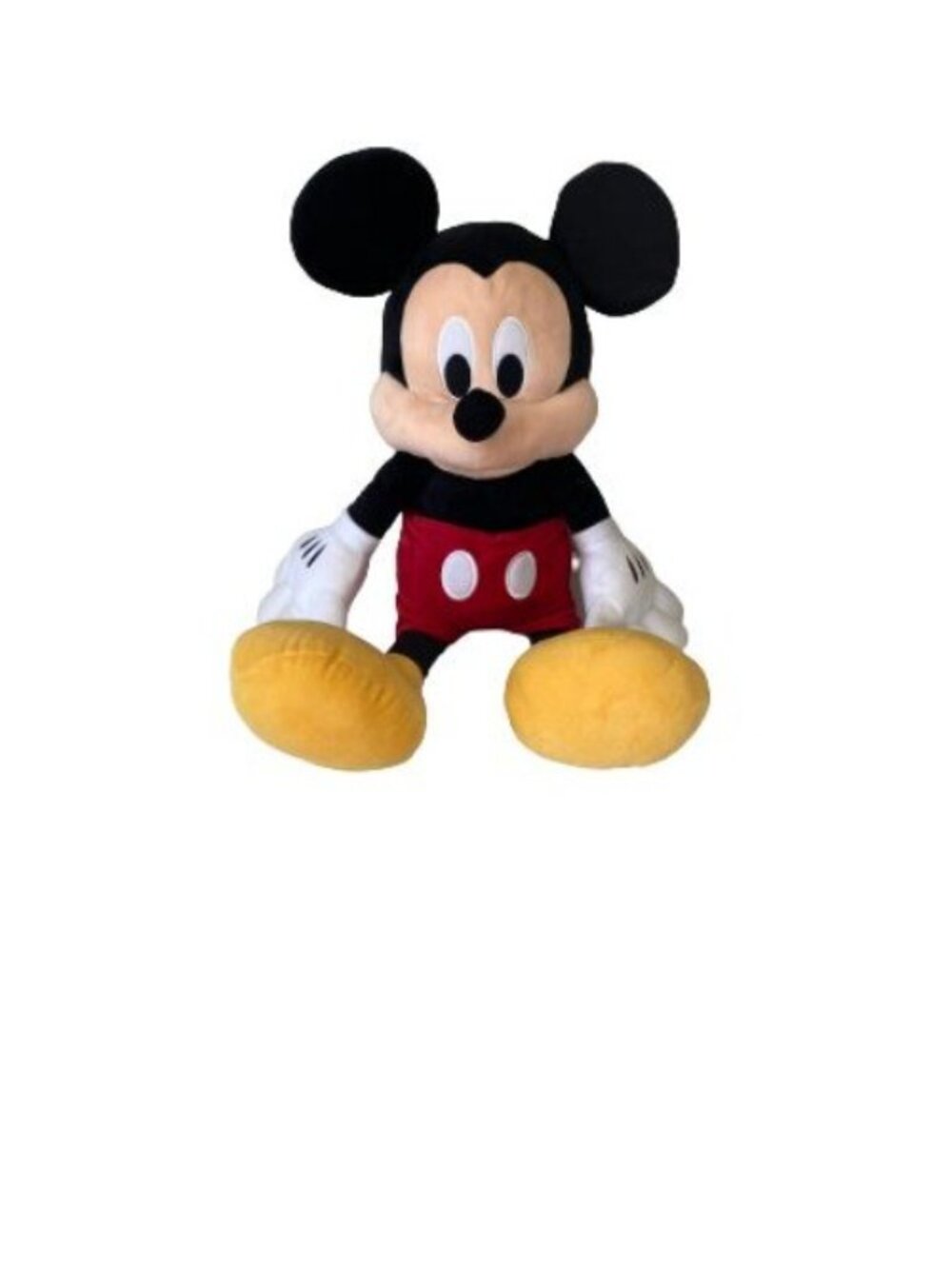 Disney’s 24 inch Mickey Mouse plush.